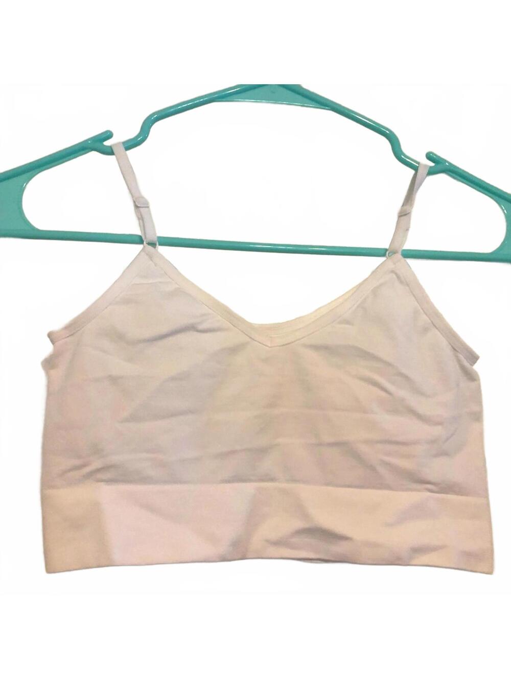 White Cami Training Bra – Lightweight Everyday Basic